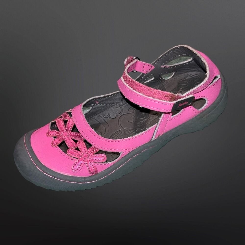 Little Kids Jambu Blossom Pink Outdoor Mary Jane Comfort Sneaker Size 2